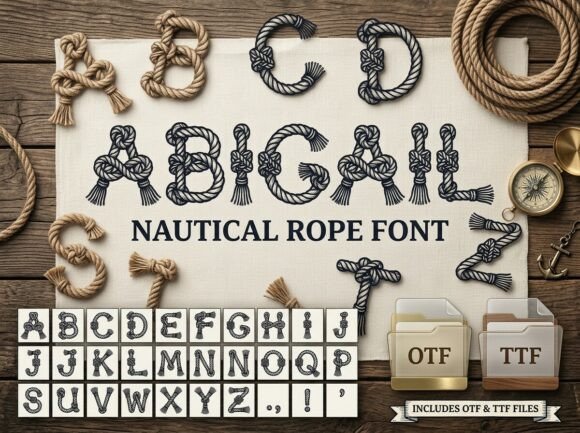 Abigail: A Nautical Font for Maritime Enthusiasts