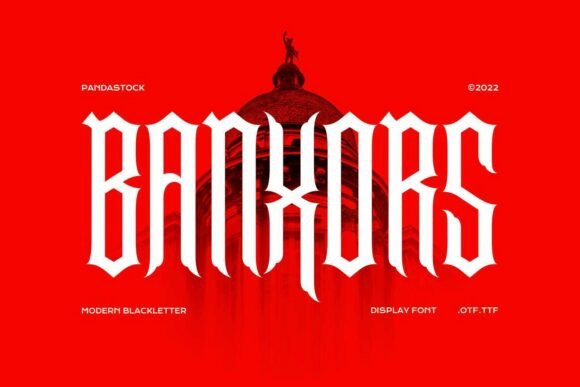 Banxors: A Bold Statement in Black Metal Typography