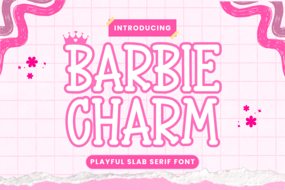 Barbie Charm: A Playful Font for Creative Projects