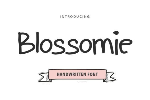 Blossomie: A Whimsical Font for Playful Expression