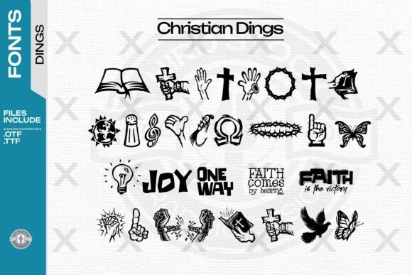 Christian Dings: A Sacred Symbol Font for Creative Ministry