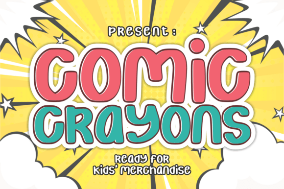 Comic Crayons