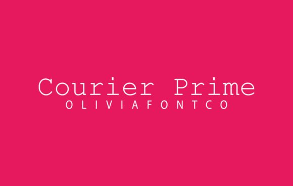 Courier Prime: A Handwritten Font with a Romantic Touch for Creative Projects