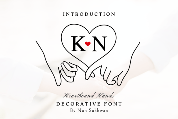 Heartbound Hands: A Beautiful Font for Creative Expression