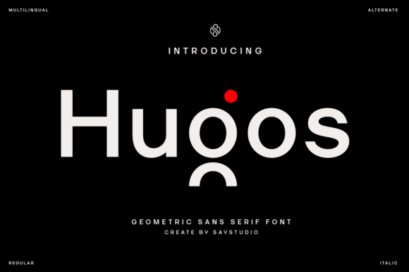 Hugos: A Modern Font for Bold Design
