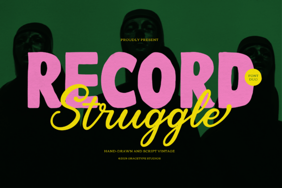 Record Struggle: A Bold and Expressive Font Duo for Modern Design