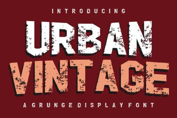 Urban Vintage: A Bold Expression of Grunge and Vintage Style